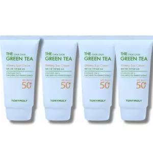토니모리 더 촉촉 그린티 수분 선크림 50ml 4개