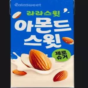 라라스윗 아몬드스윗 제로슈거 190ml 24개