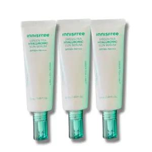 이니스프리 그린티 히알루론산 수분 선세럼 50ml 3개