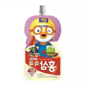 어린이집 소풍 유치원 간식 홍삼 포도 음료 100ml 20개 파우치