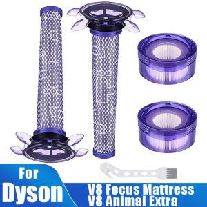 호환다이슨 V8 포커스 매트리스/애니멀 엑스트라/SV25 SV37 진공 청소기 교체 필터, 사전 및 사후