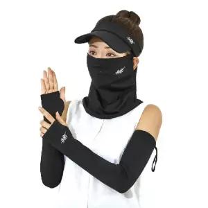 #넬]3종]아이스 냉감 자외선 차단 세트