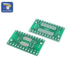 10피스 SOP24 TSSOP24-DIP24 PCB 핀보드 SMD-DIP 0.65mm/1.27mm-2.54mm DIP 핀 피치 변환기 소켓