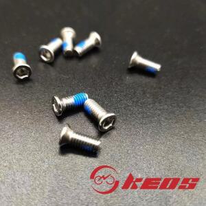 KEOS 라이딩 액세서리 스무스 스크류 (SR QUARQ Rival AXS Force Red 스테인리스 스틸 체인링 크랭크 볼트