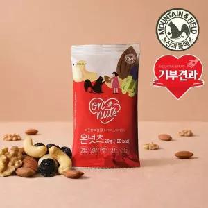[산과들에] 하루견과 온넛츠100봉 (건블루베리 마카다미아 견과구성)..[35896626]