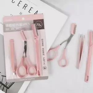 가위 눈썹트리머 면도기 빗 셰이퍼 메이크업 정리기
