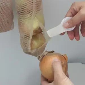 그물 일자형 메쉬양파망 야채보관 양파망 메쉬 양파망 야채 보관 마늘망