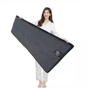 블랙그래핀 궁중아궁이 좌욕기 겸용 수면매트 전기열선없는 망사 온열 사계절용 매트 사이즈 50cmx150cm