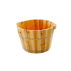 히노끼 족욕기 편백나무 원형통 물통 습식 소나무 전용 전문가용 발 마사지 힐링 전용 장비