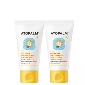 아토팜 야외놀이 워터프루프 선로션 65mlx2개 (SPF50+ PA++++)