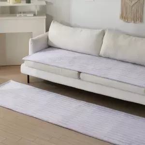 극세사 가죽소파패드65X230cm 라일락) 새겨드림판촉 소파악세서리 소파커버 소파방석석