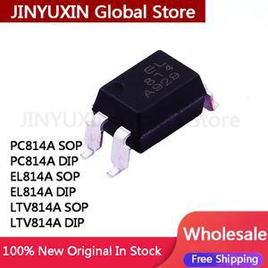 50pcs PC814A PC814 EL814A EL814 LTV814A LTV814 B C D 칩 SOP 직접 삽입 DIP 광 커플러 IC