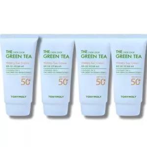 [셀러허브]토니모리 더 촉촉 그린티 수분 선크림 50ml 4개 (S49378807)