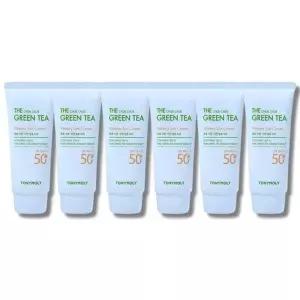 [셀러허브]토니모리 더 촉촉 그린티 수분 선크림 50ml 6개 (S49378803)