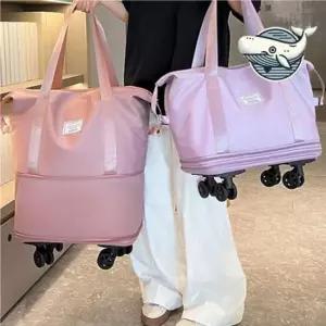캐리어 여행용 3단 사입 바퀴달린가방 쇼퍼백 여행 휴대용 롤링 트랜스포머가방 조절