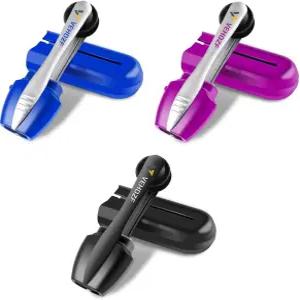 3pcs 안경 클리너 일상적인 유지 관리 및 여행을 위한 휴대용 키트 견고한 극세사 브러시로 얼룩을