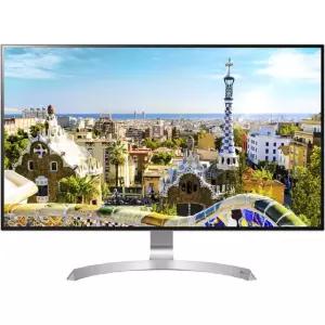 LG전자 32MU99-W IPS패널 4K UHD USB 타입-C 피벗높낮이 게이밍 32인치모니터 중고A급