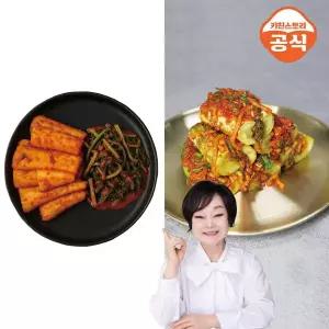 빅마마 이혜정의 맛있는 총각김치 3kg + 오이소박이 2kg 총5kg 갓담은 별미 김치