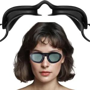 건조한 눈을 하는 LIZICH 수분 챔버 안경 부드럽고 편안한 3D 공급 수면 고글 CPAP 사용자를 위한 밀폐형
