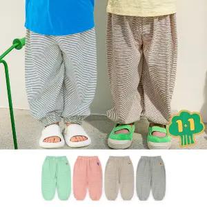 [삠뽀요] [2PACK] 리노스트라이프팬츠
