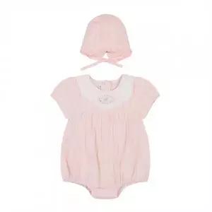 [롯데백화점]아가방 로지프릴반팔바디수트(모자)(PINK) 01S327956