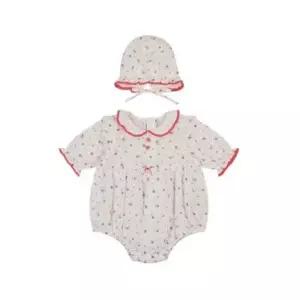 [아가방] TC01 아가방 여름 샤샤플라워7부바디수트(모자)(RED) 01T327902 (S49404833)
