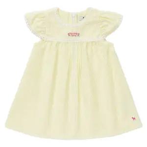 [블루독베이비]46-314-400-04 YE) STRIPE 링클 드레스