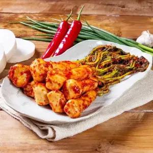 [청정명품] 맛있는 총각김치2kg 100국내농산물 사용