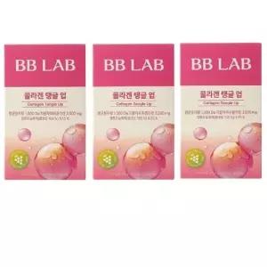 콜라겐 탱글 업 젤리 형태 스틱 14포 3통 한국 이너뷰티