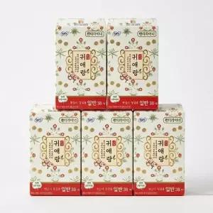 [LG생활건강] 쏘피 귀애랑 라이너 일반 38P X 5팩