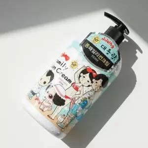 산뜻하며 물에도 쉽게 지워지지 않는 선크림 510ml