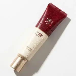 번들거림 없는 크림 타입의 촉촉한 한방 선크림 60ml