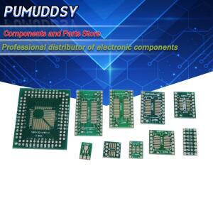 10PCS PCB 보드 SMD 턴 DIP 0805 0603 0402 SOT23 SOP 8 10 14 16 20 24 28 SMT-DIP 어댑터 변환기 플레이