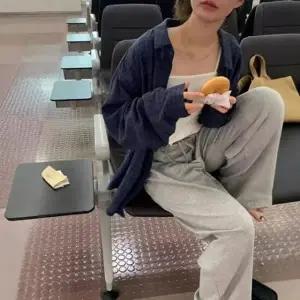 루즈핏 체크 남방 여리핏 캐주얼