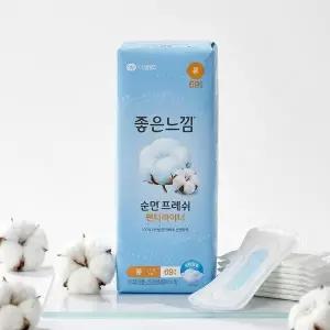 좋은느낌 좋은순면프레시 라이너 69개 6+2 총8팩 - 롱 부드럽고 편안