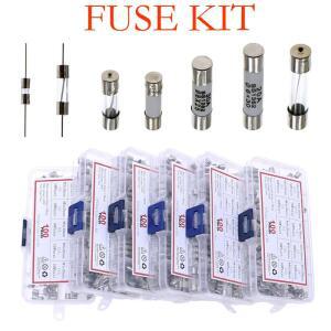 호환 5x20 5x25 6x30 3 6x10mm 납선 믹스 키트가 있는 느린 고속 블로우 유리 세라믹 퓨즈 0 1A0 2A0 5A1A2A3 15A4A5A6 3A8A10A15A16A20A30A