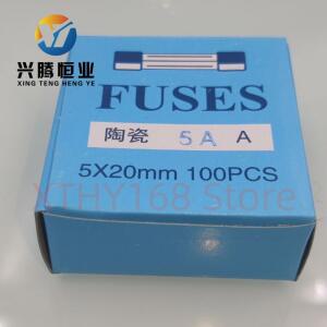 호환 100pcs 세라믹 퓨즈 5 20 빠른 블로우 도자기 퓨즈 F 0 5A 1A 1 5A 2A 2 5A 3A 3 15A 4A 5A 6A 6 3A 7A 8A 10A 15A 20A 30A 250V 5 20mm