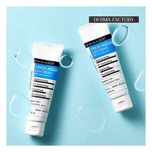수분보충 [더마팩토리] 비건인증 프레쉬 수분 선크림 50g SPF50안티에이징 주름개선 탄력강화, PA안티에이