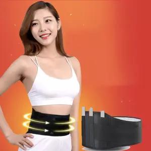 허리보호대 복대 발열 복부찜질기 온열 보조기 밴드 mQY3+3xqS