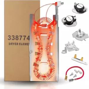 월풀 모델용 건조기 발열체 키트 WED7500GW0 WED85HEFW1 WED5100HC3 WED9150WWW0 WED5550XW0 WED7120HW0