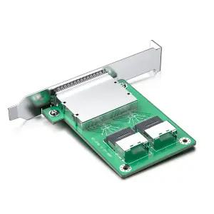 ipolex 내부 SFF-8087에서 외부 MiniSAS 어댑터 서버 스토리지 RAID 컨트롤러용 듀얼 포트