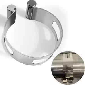 용접 및 제작을 위한 2인치 50.8mm 배기 태킹 밴드 클램프-온 - 1pc 스테인리스 스틸 유니버설 핏 부식
