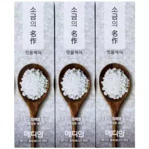 [하프클럽/알티피아]치약 메디안 솔트에너지 개입 잇몸케어
