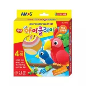 7000 점토놀이 아모스 아이클레이 컬러클레이 18g