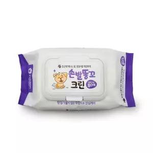 애견청결티슈 반려동물물티슈캡형 애완견손발티슈 손발티슈