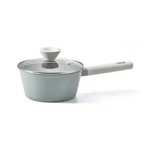 세라믹냄비 세라믹 편수냄비 그린닷 IH 18cm