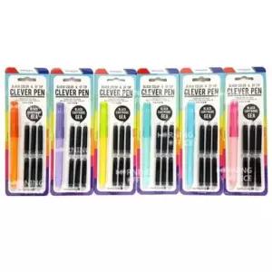PEN 모닝글로리 만년필 카트리지 CLEVER EF 블랙 세트