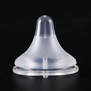 5cm 실리콘 와이드 입구 젖꼭지 BPA 프리 액체 실리콘 젖병 니플 배앓이 방지