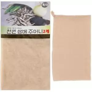 베주머니 삼베국물주머니_특대 육수국물 멸치국물 2개