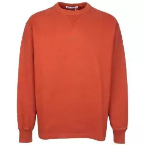 아크네 로고 오버사이즈 기모 맨투맨 쿠퍼 BI0082